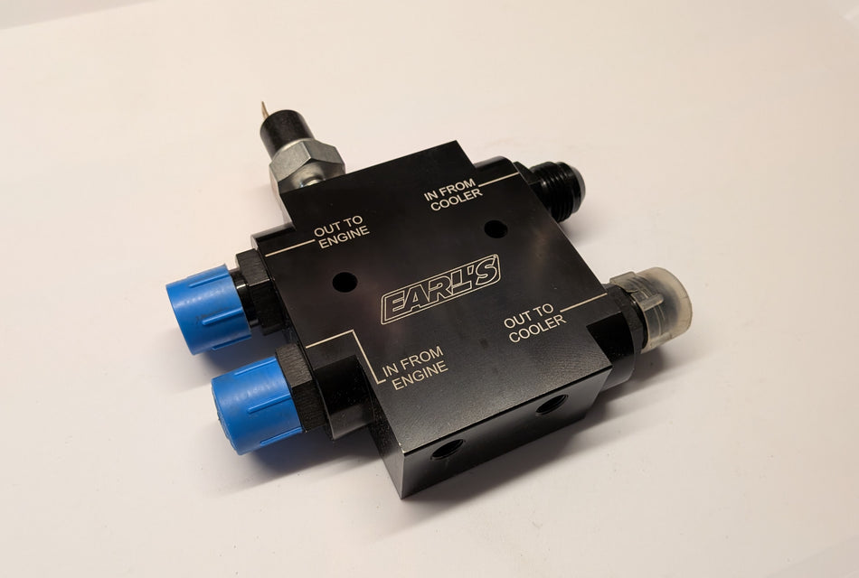 Earl's Remote Oil Thermostat